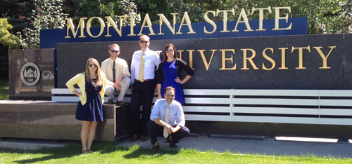 MSU Admissions staff