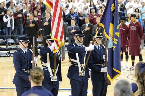 Color Guard - Airforce ROTC | Montana State University
