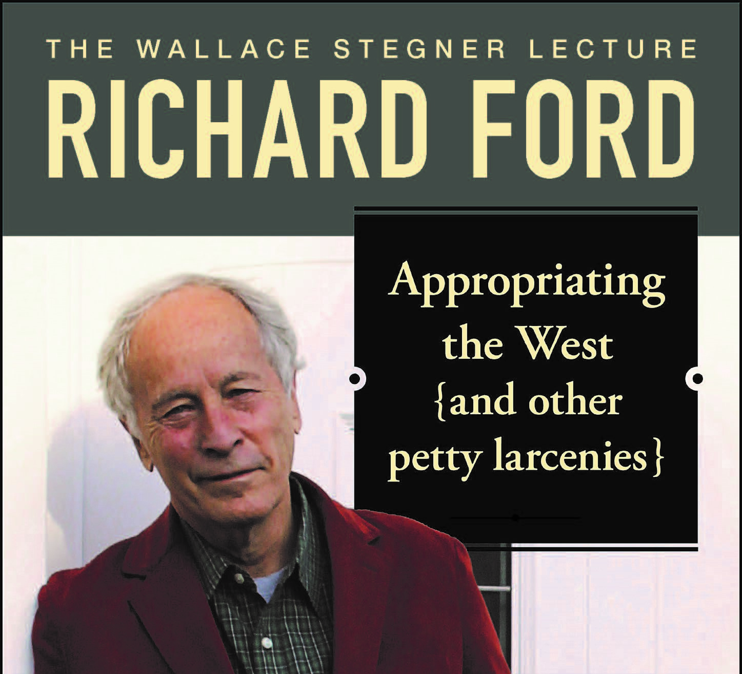 Richard Ford Event Poster
