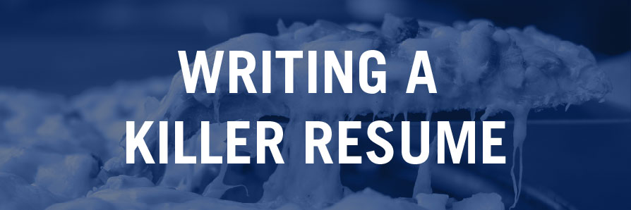Resume Writing Event banner