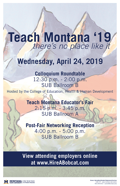 Teach Montana 2019 Banner