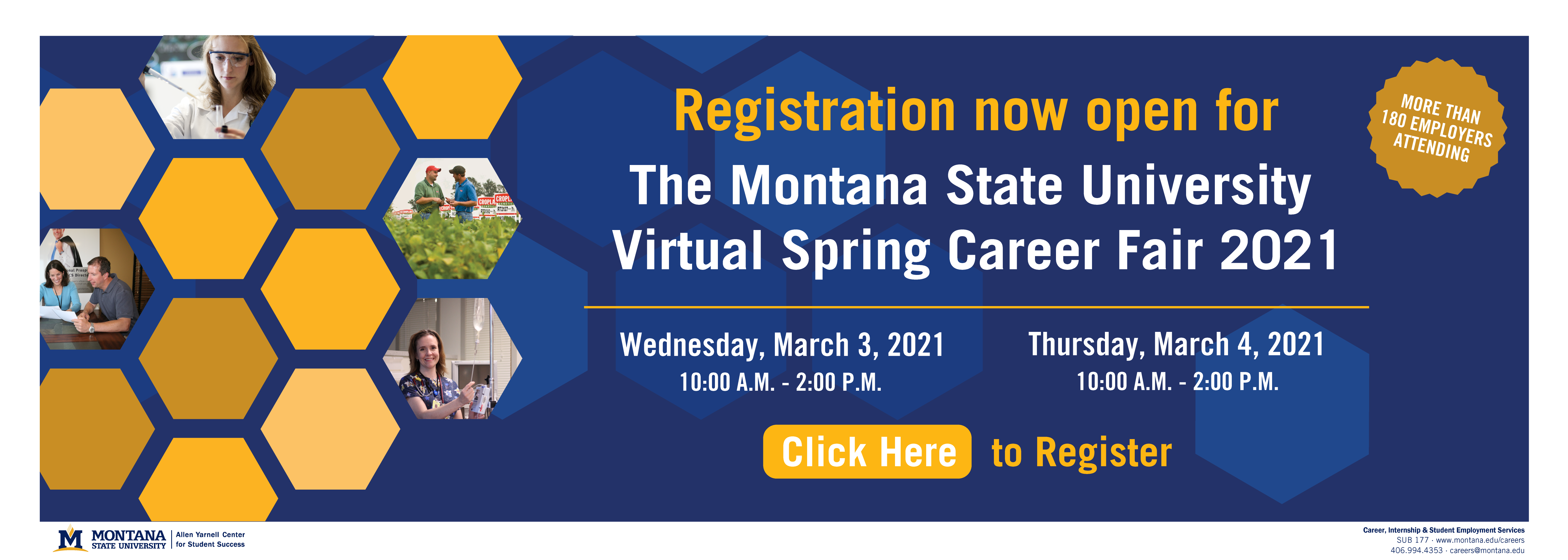 Career Fairs & Events Allen Yarnell Center for Student Success