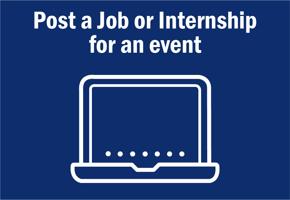 Post a job or internship for an event