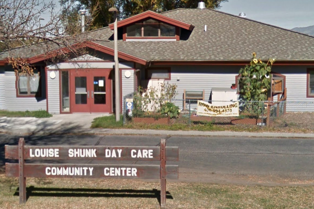 A picture of the louise shunk day care and community center