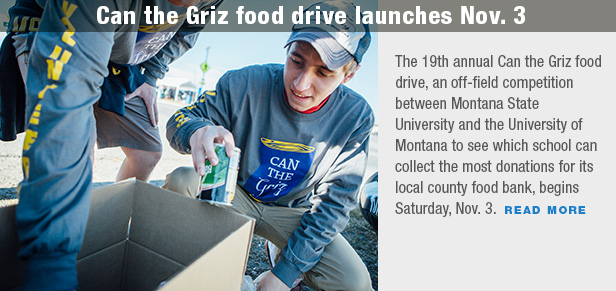 Can the Griz food drive launches Nov. 3