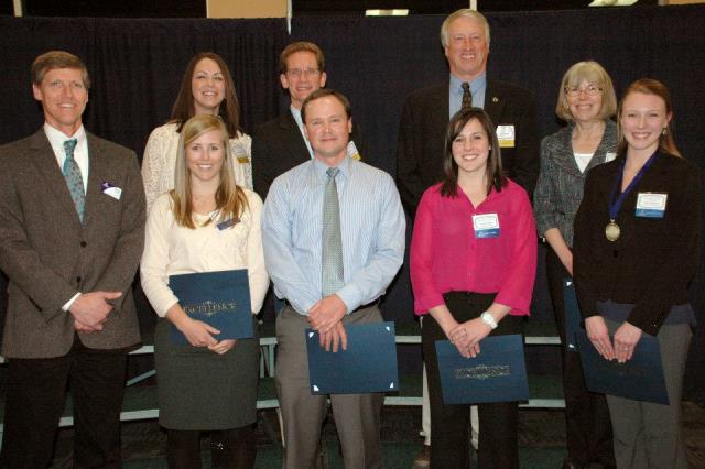Awards for Excellence student honorees and their faculty mentors