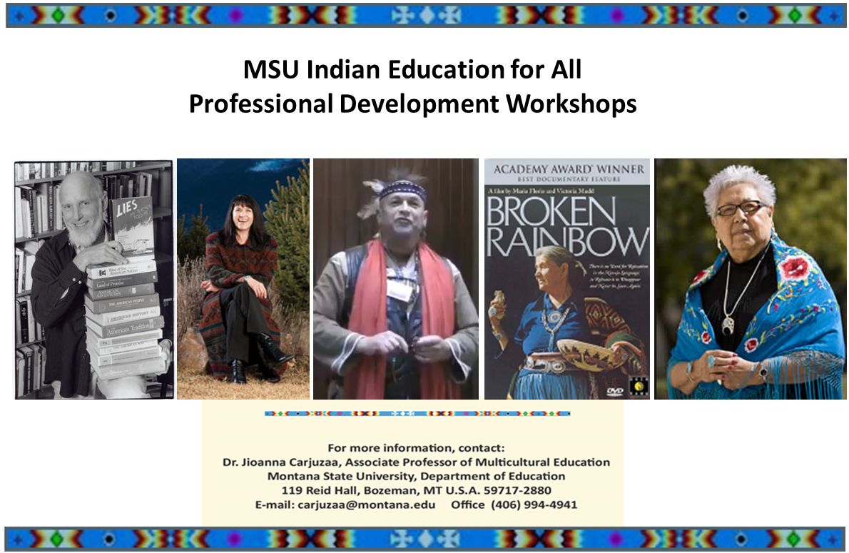 msu indian education for all workshop flier