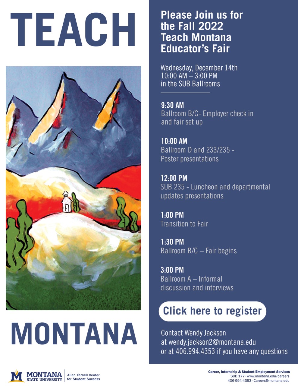 Teach Montana Educator Fair