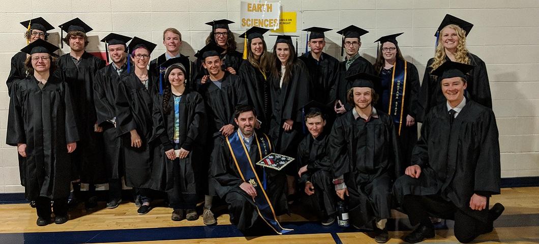 Earth Sciences Graduates ESCI students celebrate 2018 Graduation