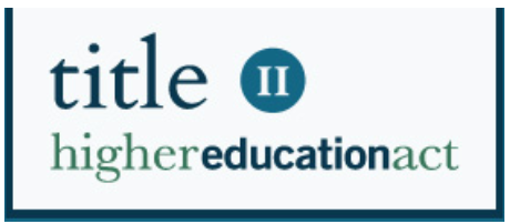 Title two, Higher Education Act, logo