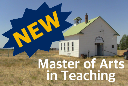 New - Master of Arts in Teaching