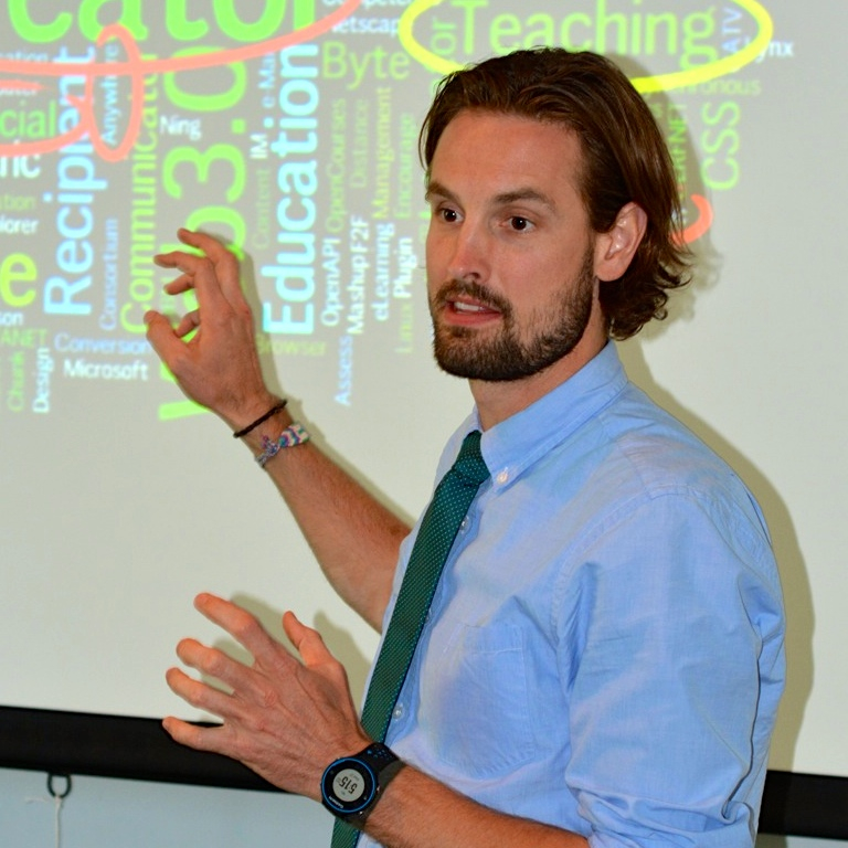 Justin Shanks conducts a New Media seminar for 2014-2015 MDI participants Justin Shanks profile photo