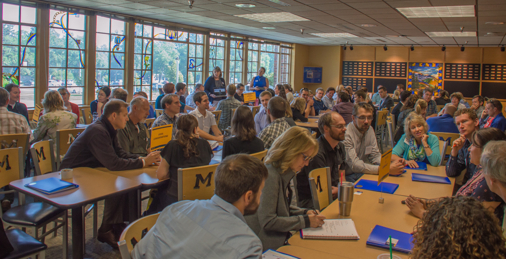 New faculty at orientation