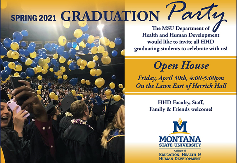 Commencement Information Health and Human Development Montana State