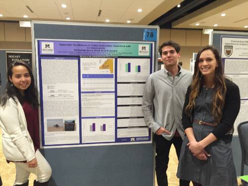 Students at UG Research Symposium 2016