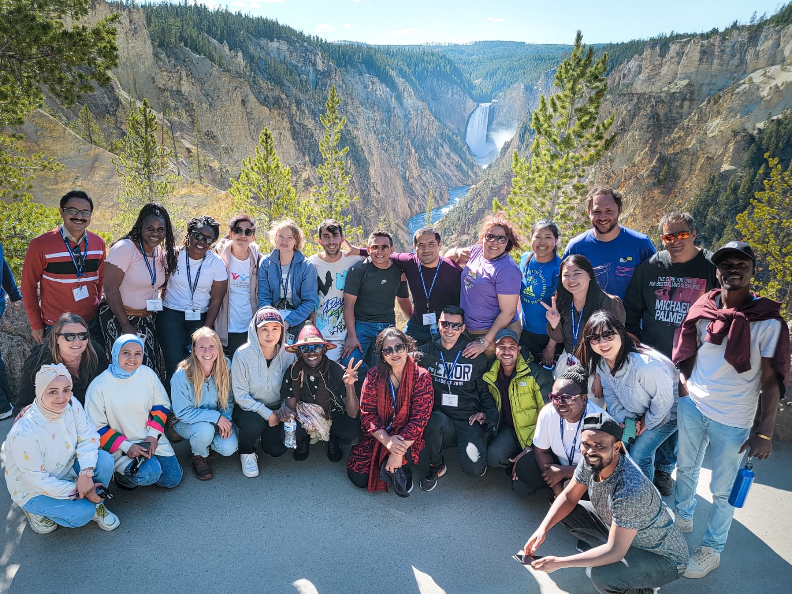 2023 FTEA group at Yellowstone National Park