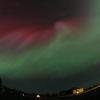 A beautiful image of an aurora seen above Bozeman, MT. May 14-15, 2005