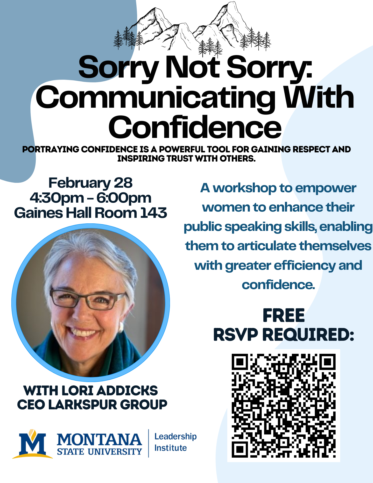 Sprry not sorry comunicating with confidence workshop on feb 28 2024