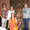 010 - Back row (left-to-right): Stacy Bearcomesout; Dr. Florence Dunkel;
Mme. Aissata Thera, Plant Scientist, MS from Montana State University, 2007;
Janelle Beartusk; Seated: Sherri Ewing