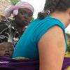029 - Baby asleep, Janelle got it! Mother Maimouna approves