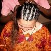 005 - Sherri Ewing and Malian hairdresser