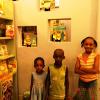 028 - Bookstore in Bamako (Niarela section), Mali, where the Project's children's book from Sanambele is available.