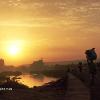 028 - Dusty Sunset in Bamako