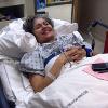 002 - Florence in the ER, fractured left transverse process on L1 vertebra