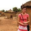 031 - Wendy in a village in Mali