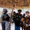 086 - Wendy and Florence are now living in Sanambele for 6 days