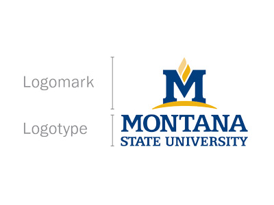 MSU logomark and logotype image showing the difference