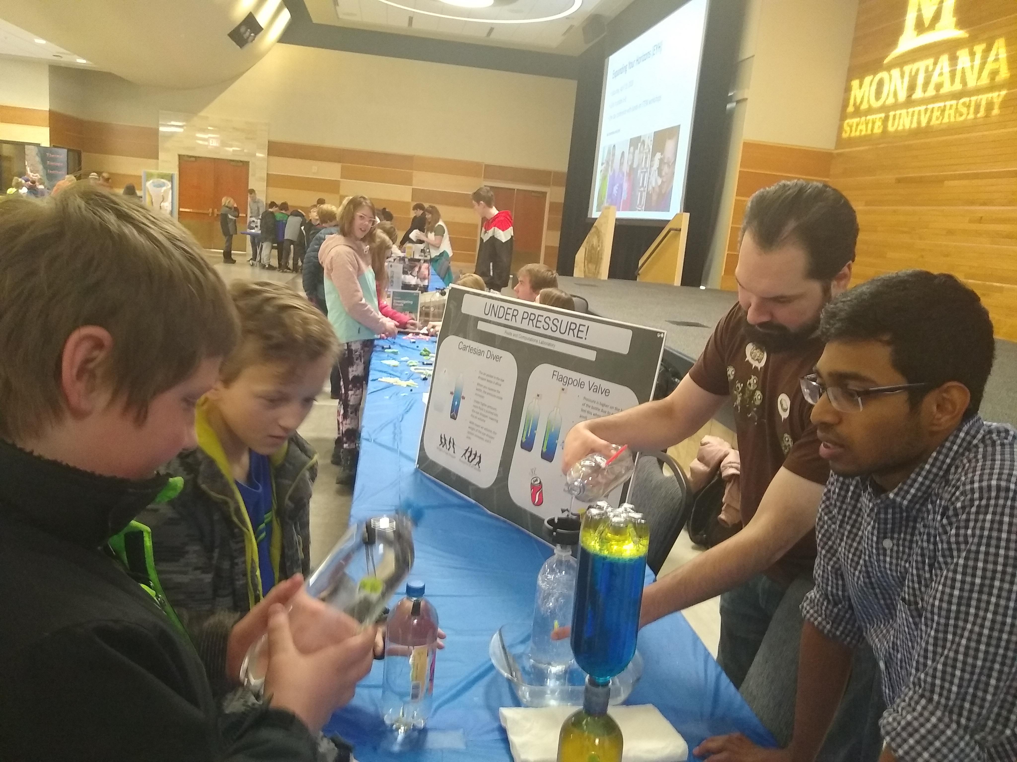 Owkes lab at MSU Family Science Day
