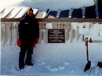 Dr. Seymour Pictured in Antarctica