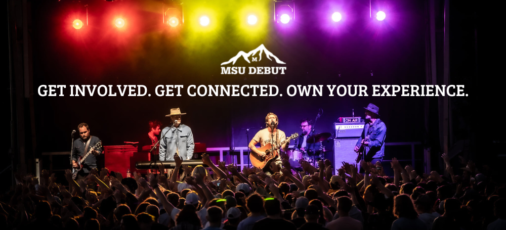 jamestown revival band performs. get involved. get connected. own your experience.