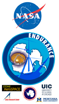 nasa endurance and logos