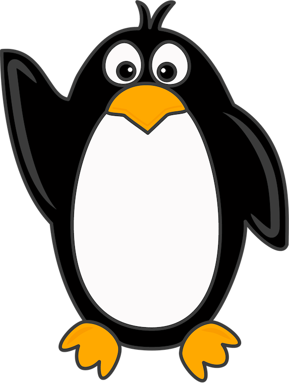 funny penguin clipart - photo #43