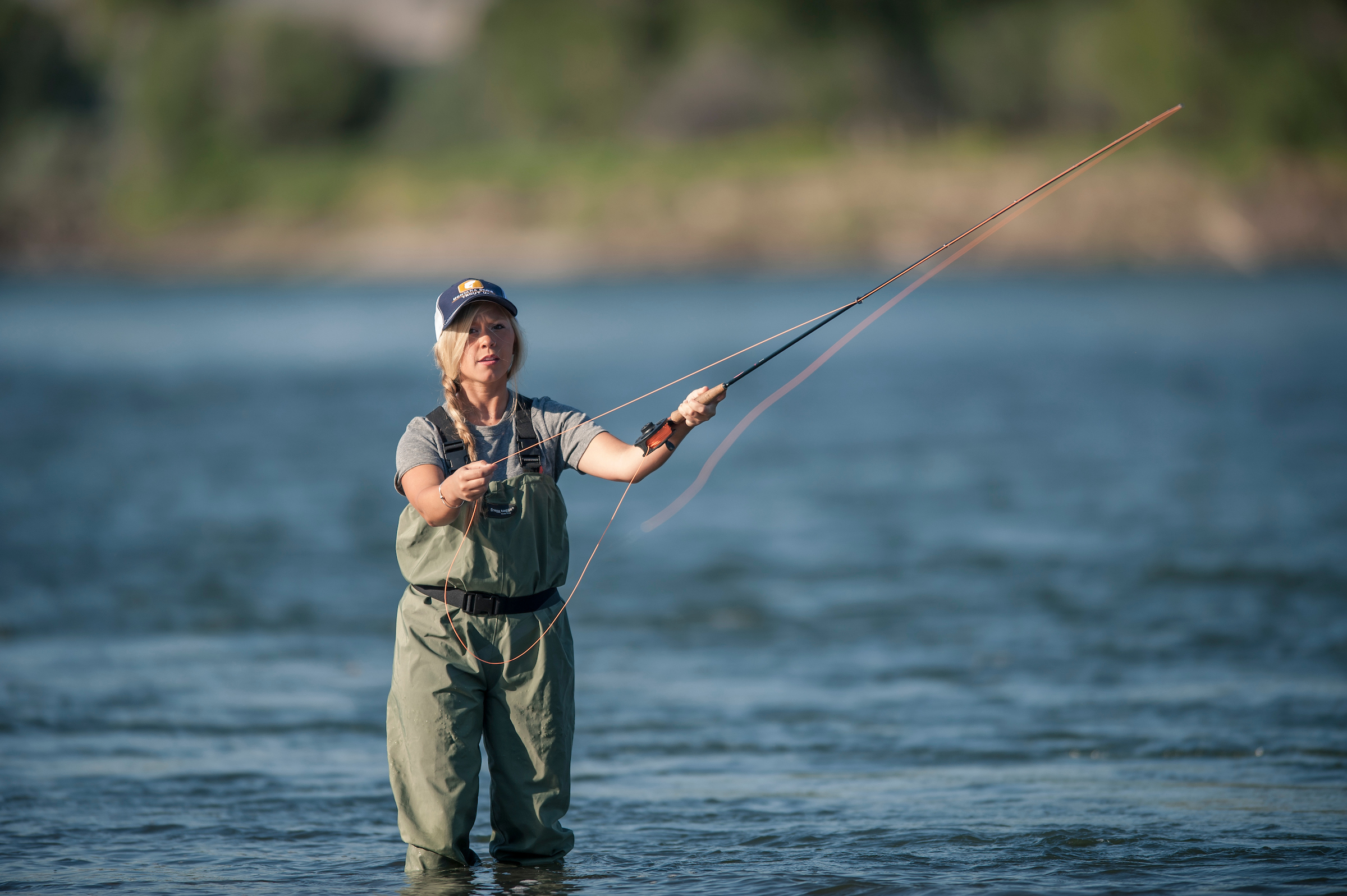 Person Fly Fishing