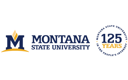 Montana State University 125 Years logo
