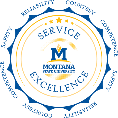 Service Excellence Logo - Safety, Courtesy, Reliability, Competence