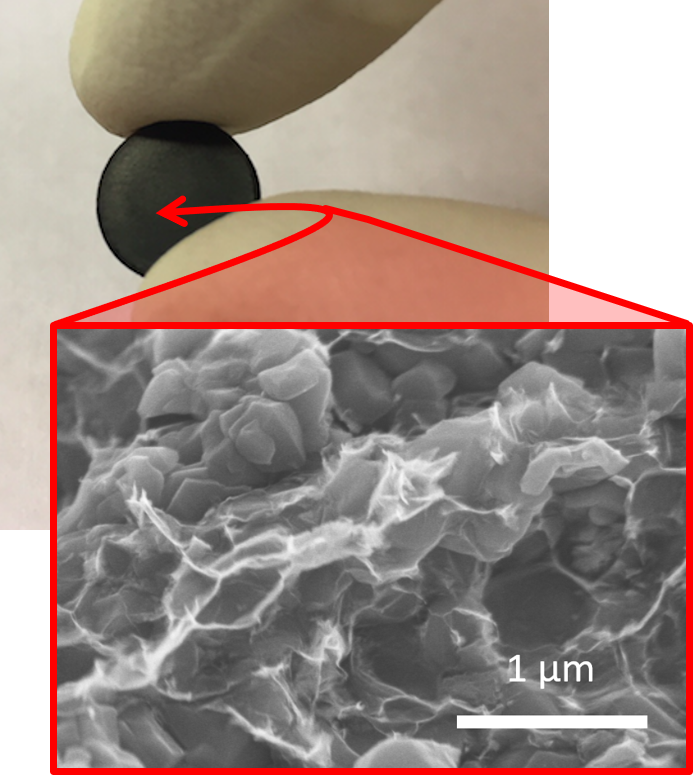 High Density Porous Carbon Monolith
