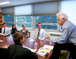 Student entrepreneurs collaborate with students in other disciplines such as engineering, the sciences, agriculture, graphic arts and the humanities.