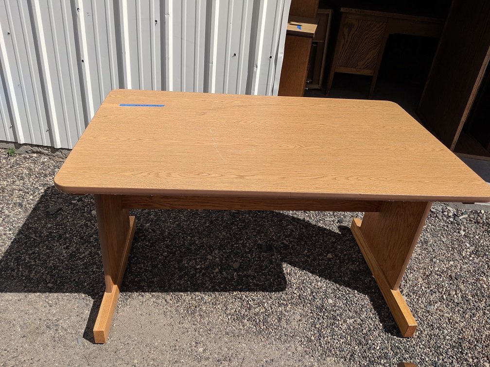small wood computer desk
