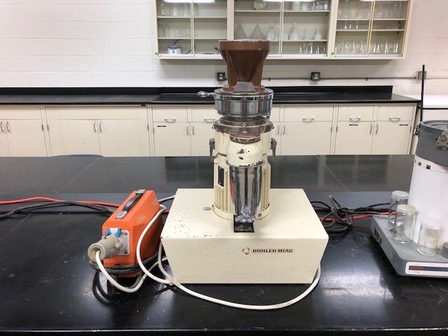 Older benchtop grain grinder