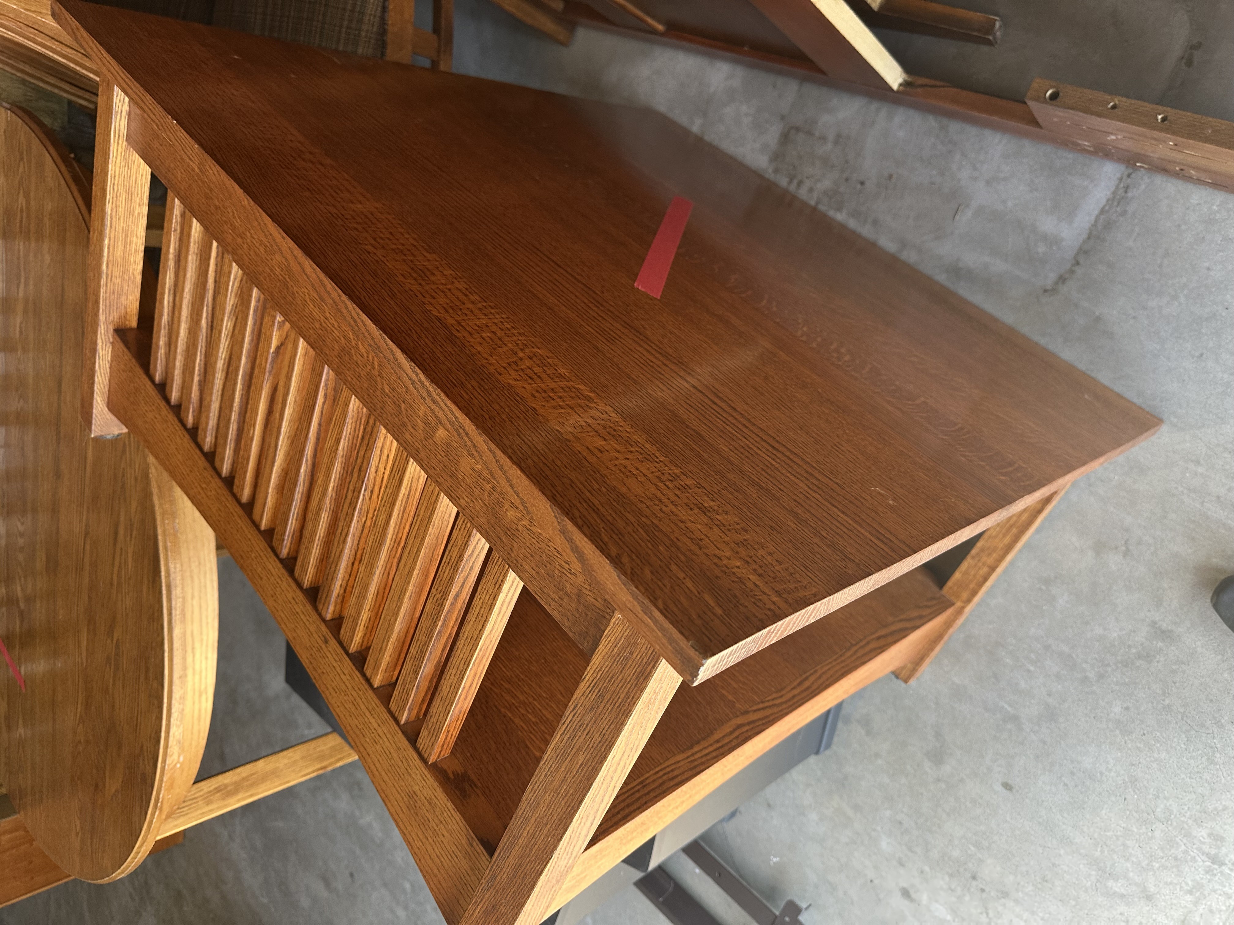 Wooden coffee table 