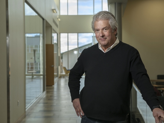 Bill Brown Image of Bill Brown in black sweater
