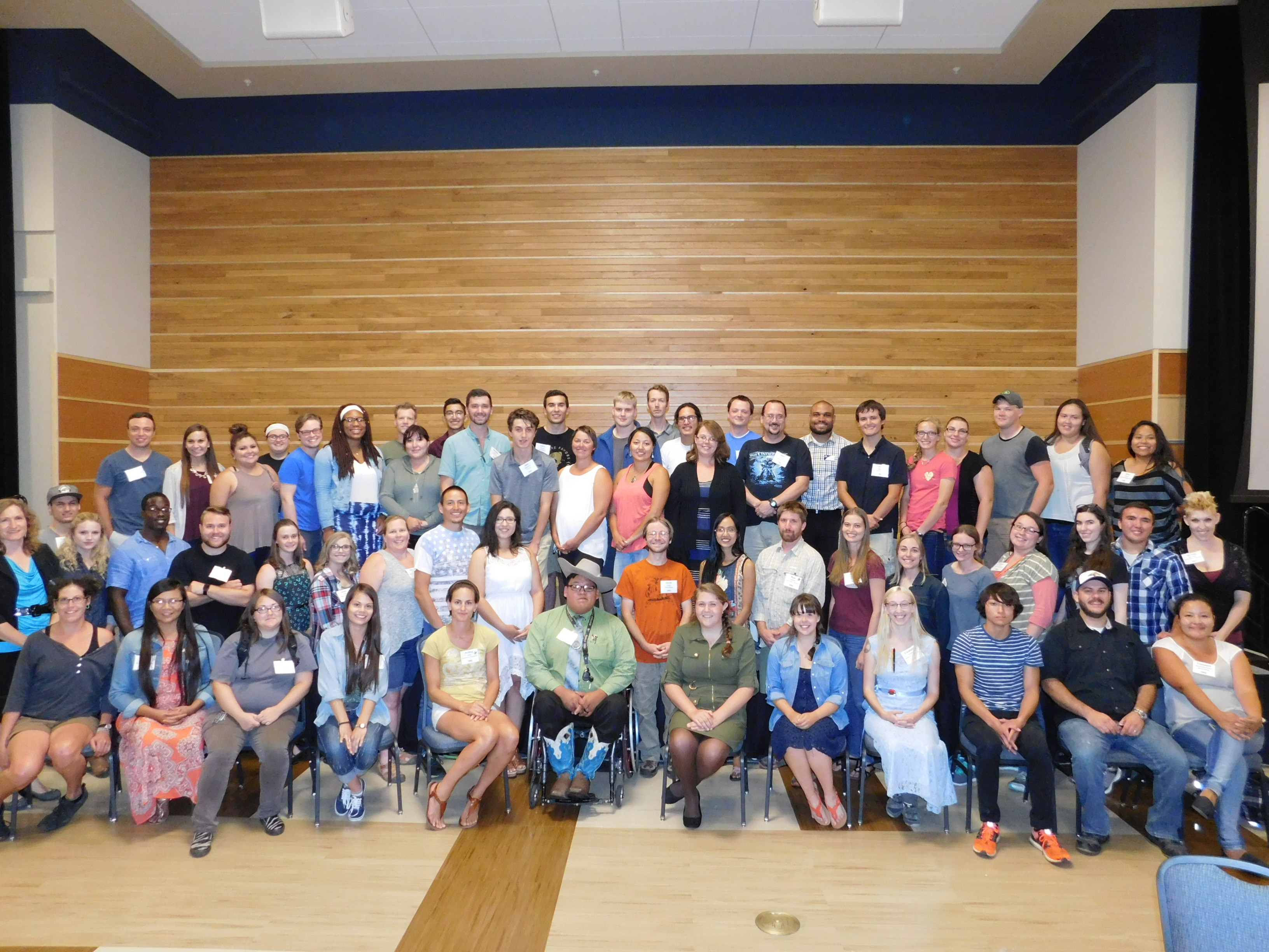 TRIO Kickoff Group of TRIO Students