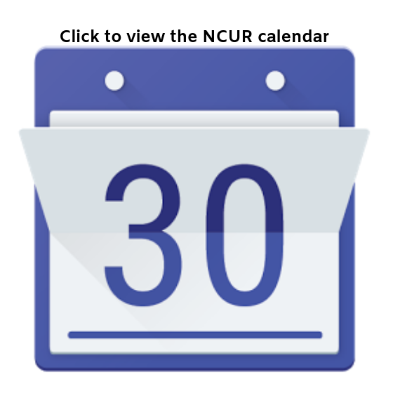 NCUR Calendar Link