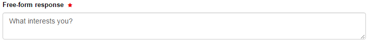 multi line text field