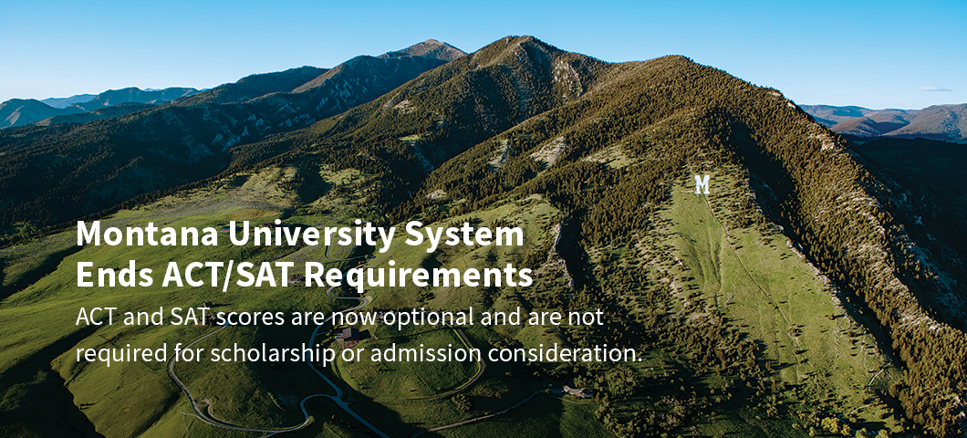 ACT and SAT scores are no longer required for scholarship or admissions purposes.