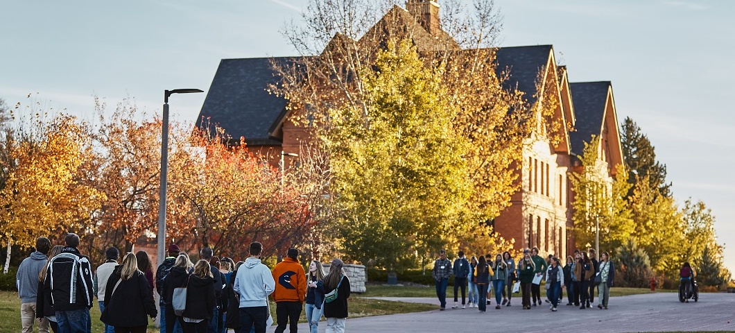 Two campus tours on MSU Friday walking on the Centennial Mall